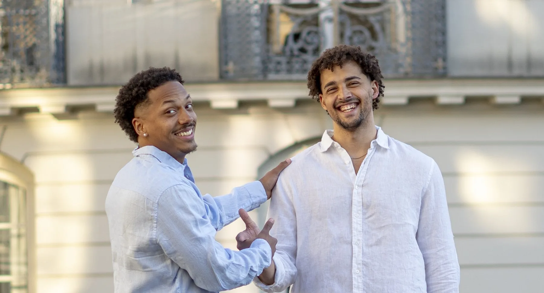 Noah Ntahiraja et Claus Cantave, co-fondateurs de NAC Media
